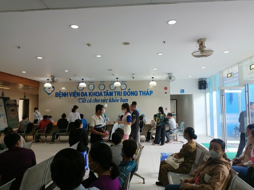 Khu vực Chờ khám bệnh - Bệnh Viện Đa Khoa Tâm Trí Đồng Tháp