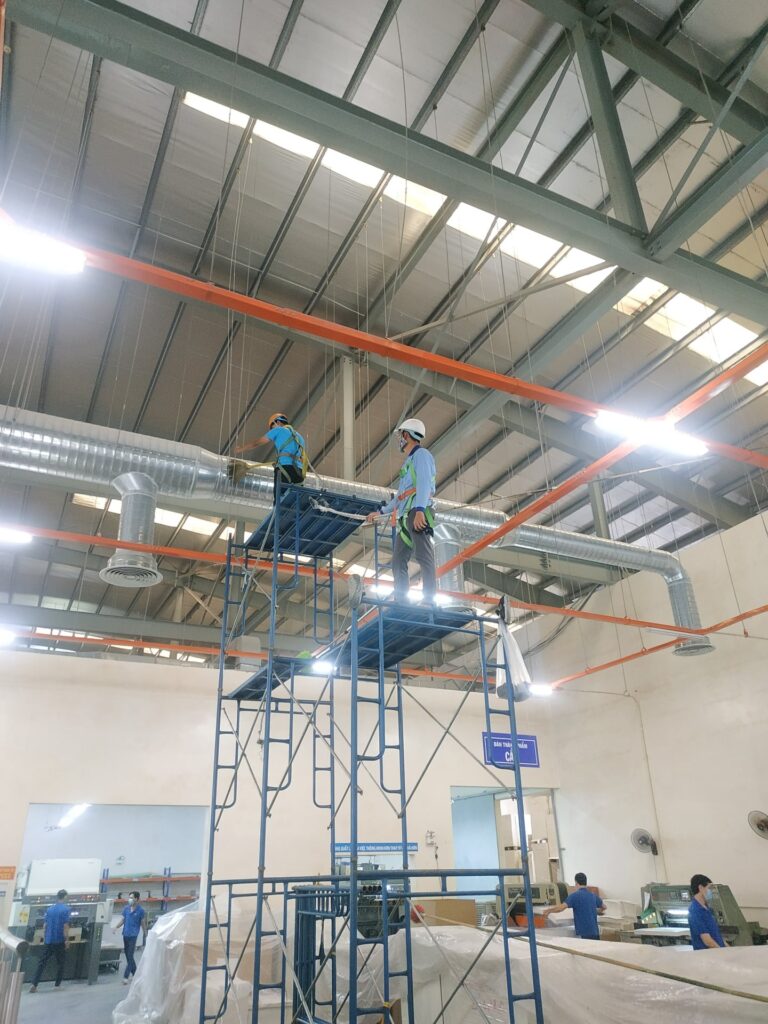 Vệ sinh Nhà xưởng và bảo trì hệ thống ống dẫn, máy tol