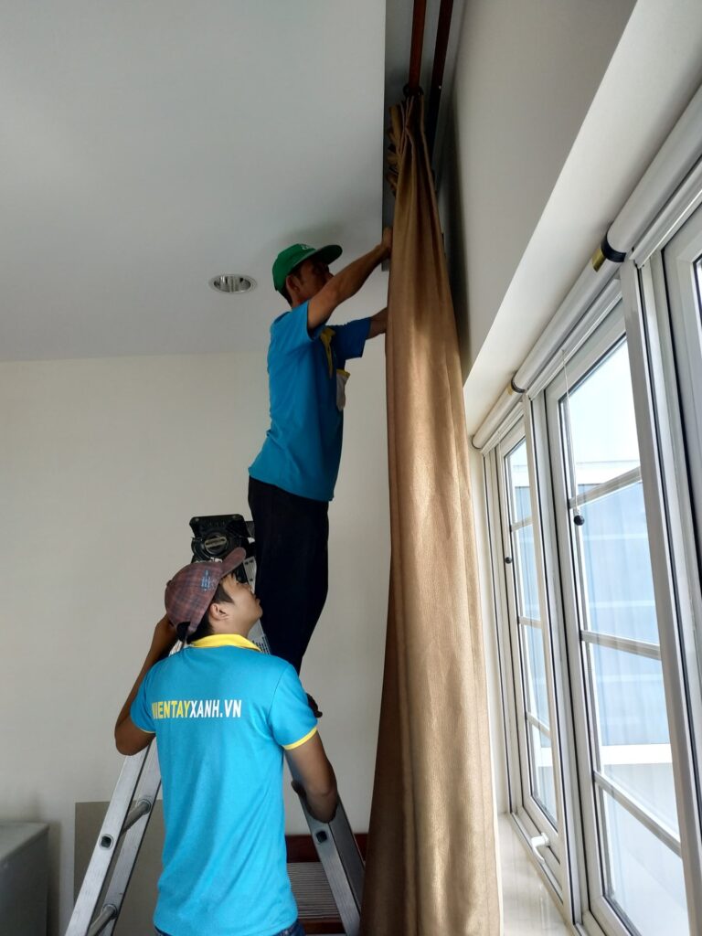 Vệ sinh rèm cửa nhà ở Cần Thơ