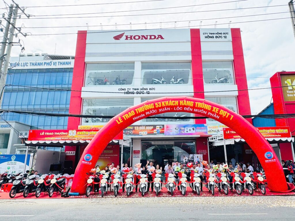 Showroom Xe Máy Honda Hồng Đức Cần Thơ